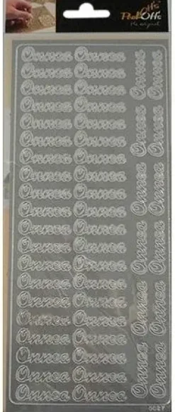 J.K. Primeco Askartelutarvikkeet>Onnea -Aariviivatarra Hopea