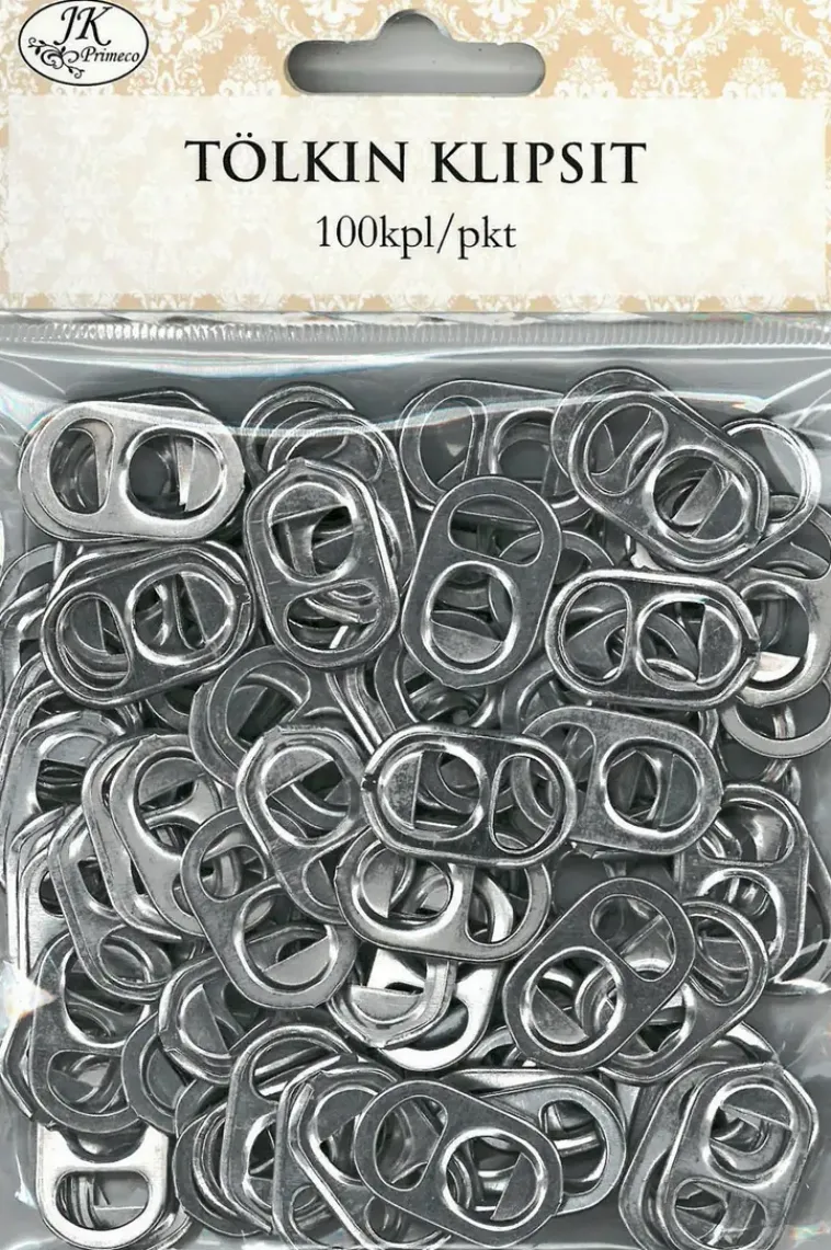 J.K. Primeco Askartelutarvikkeet<Tolkin Klipsit 100Kpl/Pkt