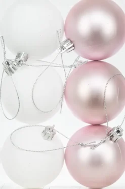 NNX Sesonkijuhlatarvikkeet>Joulupallo 6 Cm Matta 6 Kpl