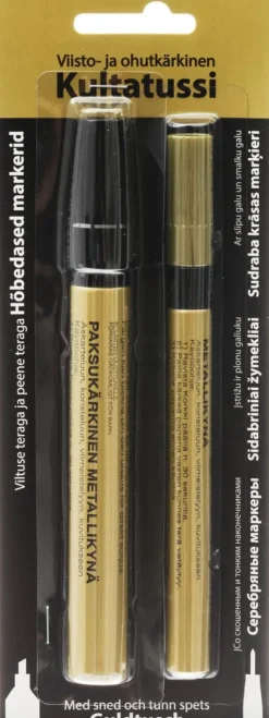 Kapel Toimistotarvikkeet>Kultatussi Ohut+Paksu