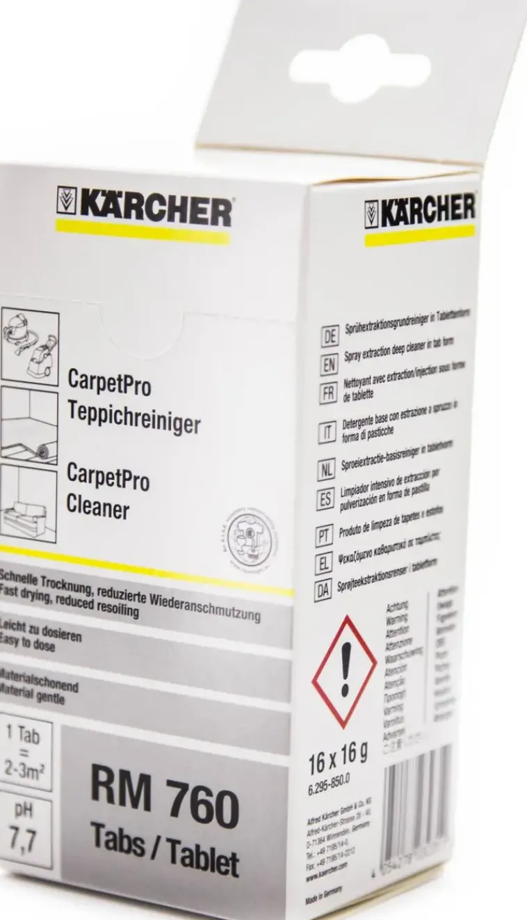 Kärcher Ikkunapesurit, Lattianpesukoneet Ja Tarvikkeet<Karcher Rm 760 Tekstiilipesurin Pesuainetabletit 16Kpl