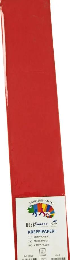 Karto Askartelutarvikkeet<Kreppipaperi 50Cmx2,5M 30Gsm