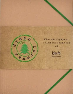 Karto Paperitarvikkeet>Kulmalukkokansio A4 Uusiopahvi