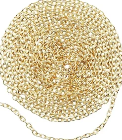 Ei merkkiä Askartelutarvikkeet>Ketju 2Mm, Kullanvarinen, 2M