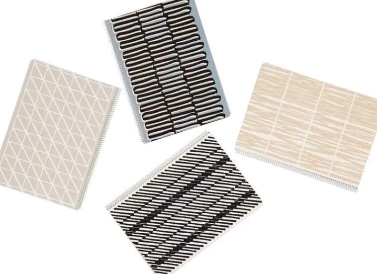 Vallila Paperitarvikkeet>Kierrevihko A4 Graphic Lajitelma