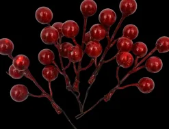 J.K. Primeco Askartelutarvikkeet>Koristemarjat Punainen 5Kpl/Pkt