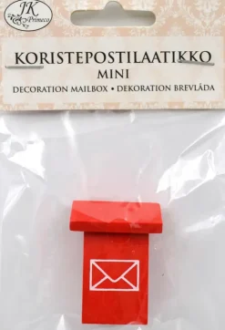 J.K. Primeco Askartelutarvikkeet>Koristepostilaatikko Mini