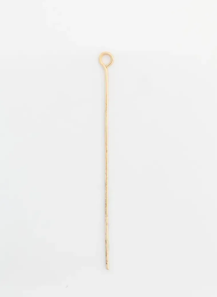 Ei merkkiä Askartelutarvikkeet>Korupiikit 50Mm, Kullanvarinen, 30Kpl