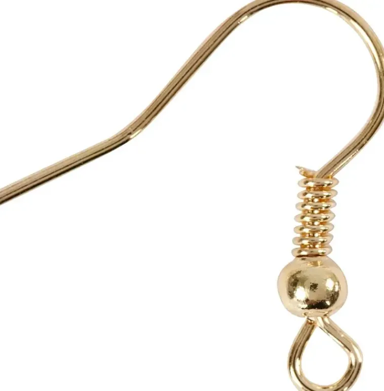 Ei merkkiä Askartelutarvikkeet<Korvakorukoukku 18Mm, 10 Kpl, Kullanvarinen