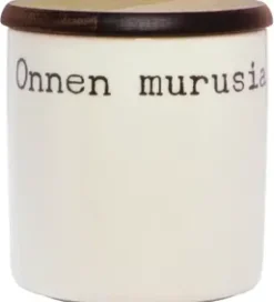 Kultakeramiikka Astiat>0,8L Onnen Murusia -Purkki