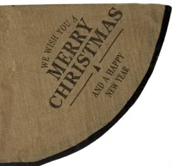 NNX Sesonkijuhlatarvikkeet>Kuusenalusmatto Juutti O 100 Cm