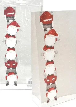 J.K. Primeco Askartelutarvikkeet>Lahjapussi Hauskat Tontut 5Kpl/Pkt