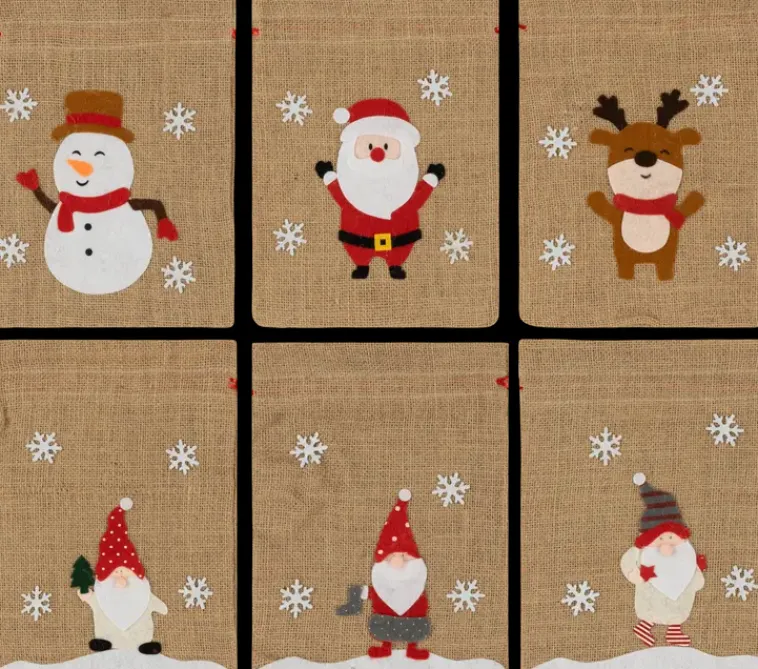 NNX Sesonkijuhlatarvikkeet>Lahjapussi Joulu 21X27 Cm, Erilaisia