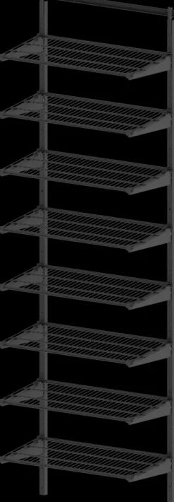 Lanka ja Muovi Säilytyskalusteet<Hyllyjarjestelma M600 8 Hyllya Lm 840