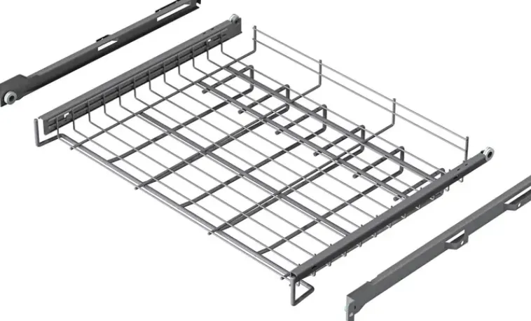 Lanka ja Muovi Säilytyskalusteet<Oy Housutaso 500 Hopea