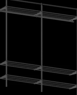 Lanka ja Muovi Säilytyskalusteet<Sailytysjarjestelma M1800 Lm 841