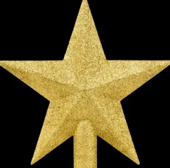 NNX Sesonkijuhlatarvikkeet>Latvatahti Kulta Glitter 20Cm