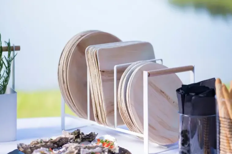 Maku Astiat>Palmunlehtilautanen 20X20 Cm 10 Kpl