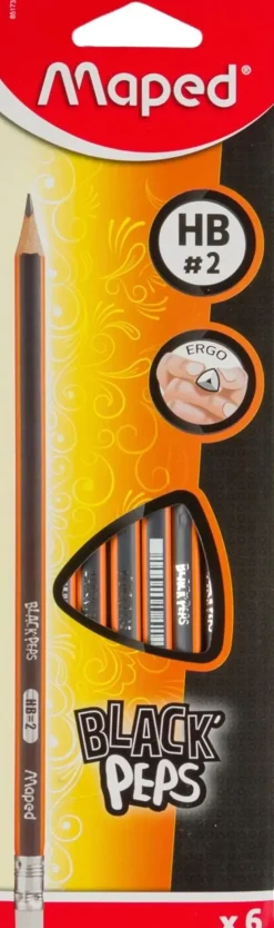 Maped Toimistotarvikkeet>Lyijykyna 6Kpl