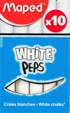 Maped Toimistotarvikkeet>Taululiitu Valkoinen 10Kpl