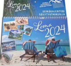 Ei merkkiä Kalenterit>Mappikalenteri Travel 2024