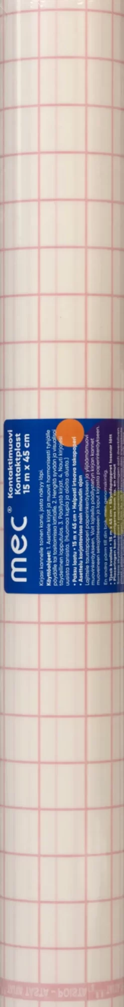 M.E.C Toimistotarvikkeet>Mec Kontaktimuovi 15 M X 45 Cm