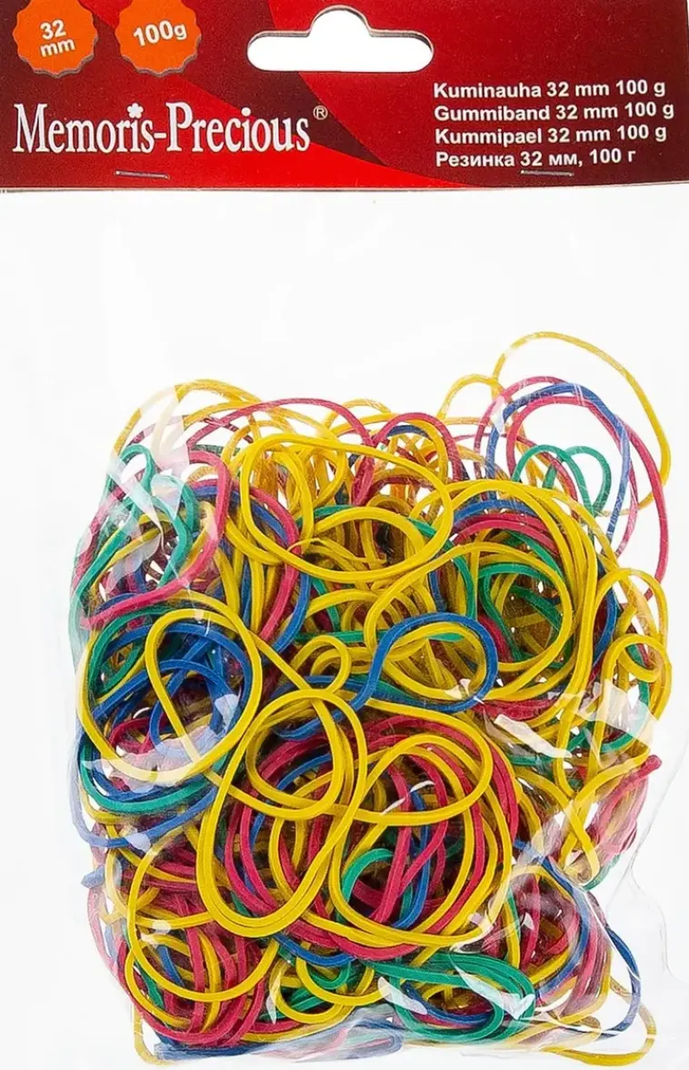 Memoris Precious Toimistotarvikkeet>Kuminauhalajitelma 100G