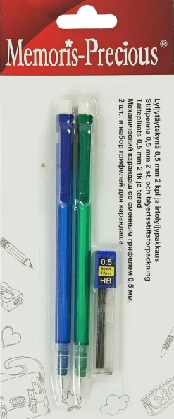 Memoris Precious Toimistotarvikkeet>Lyijytaytekyna 2Kpl Ja 0,5Mm Irtolyijy