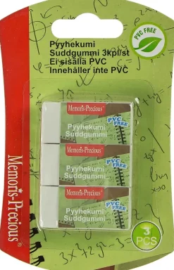 Memoris Precious Toimistotarvikkeet>Pyyhekumi 3Kpl