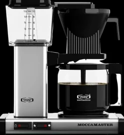 Moccamaster Kahvi Ja Tee<Automatic Polished Silver - Suodatinkahvinkeitin