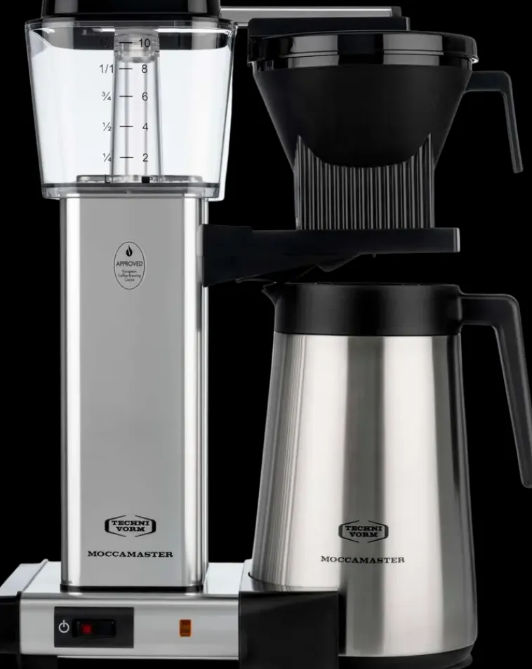 Moccamaster Kahvi Ja Tee<Automatic Thermos Polished Silver