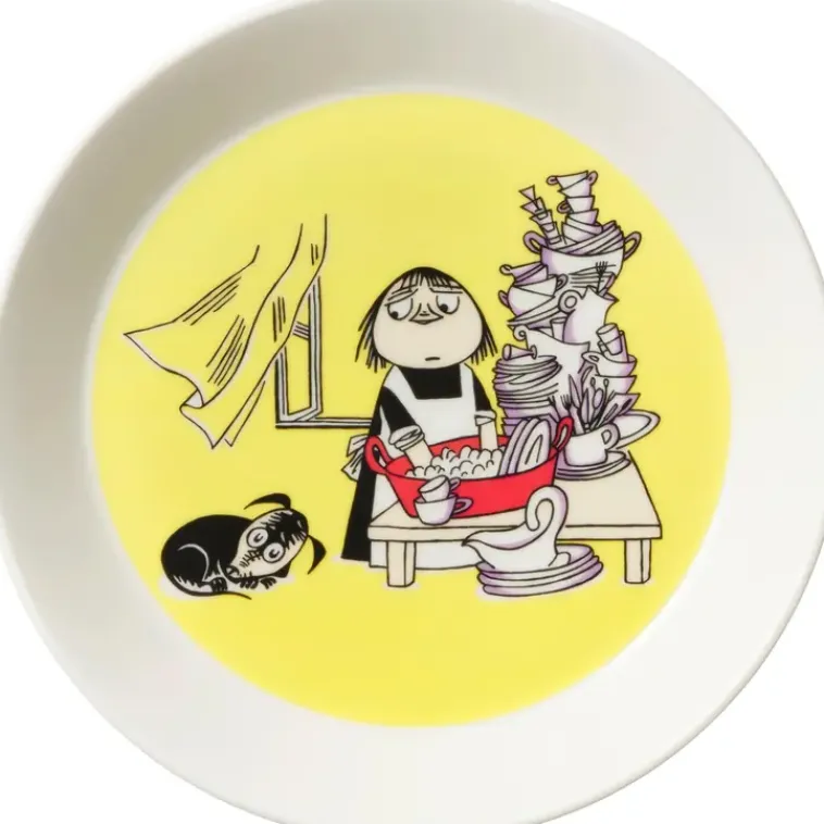 Moomin Arabia Finland Astiat>Muumi Miisa Lautanen 19 Cm Keltainen