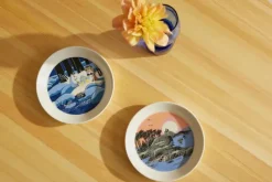 Moomin Arabia Finland Astiat></noscript>Moomin Arabia Lumilyhty Ja Muumi Lautassetti 19 Cm