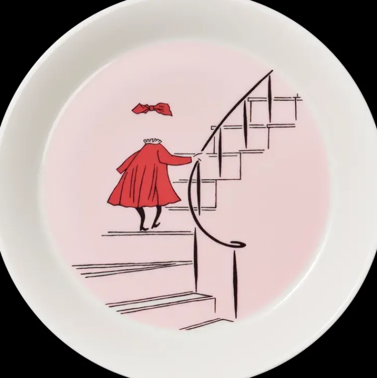 Moomin Arabia Finland Astiat>Moomin Arabia Muumi Lautanen Ninni 19 Cm Puuteri