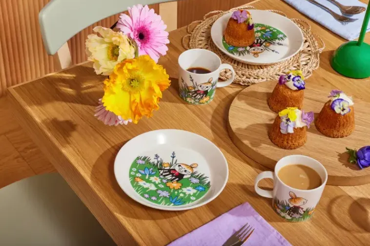 Moomin Arabia Finland Astiat>Moomin Arabia Muumi Pikku Myy Niitylla Lautanen 19 Cm