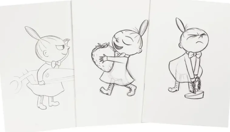 Muumi Paperitarvikkeet>laakso Vihko A5/40 Nidottu Pikkumyy Lajitelma