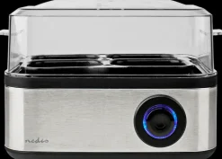 Nedis Kypsentäminen<Munankeitin 8 Munan Mittakuppi Alumiini Musta