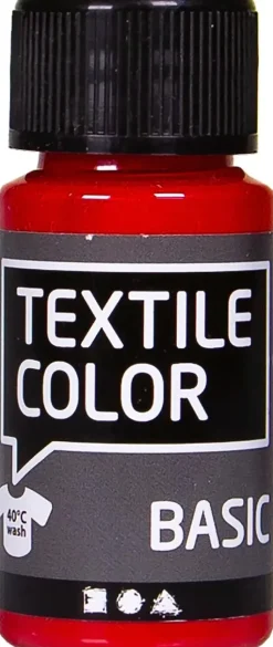 Nellen Askartelutarvikkeet<Kangasvari 50Ml Punainen