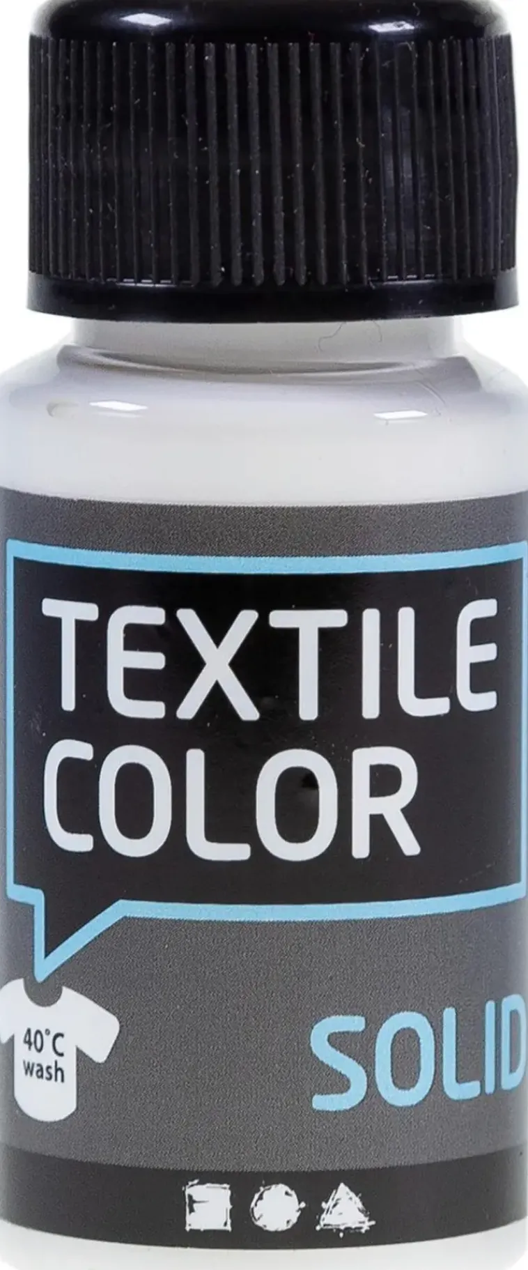 Nellen Askartelutarvikkeet<Kangasvari Peittava 50Ml Valkoinen