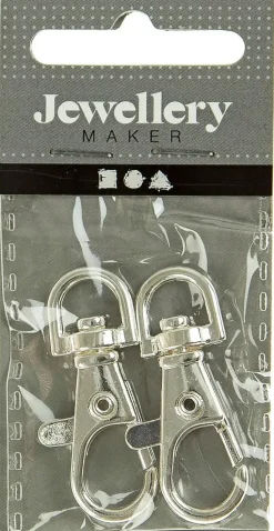 Nellen Askartelutarvikkeet>Karabiinilukko 40Mm 2Kpl