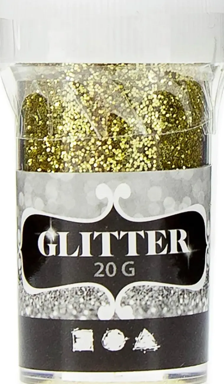 Nellen Askartelutarvikkeet>Kimallejauhe Kulta 20G