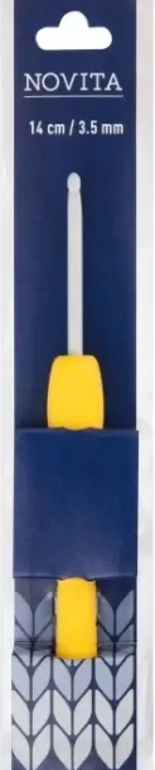 Novita Käsityötarvikkeet>Ergonominen Virkkuukoukku 14 Cm 3,5 Mm