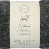 Novita Käsityötarvikkeet>Icelandic Wool 50G Grafiitti 044