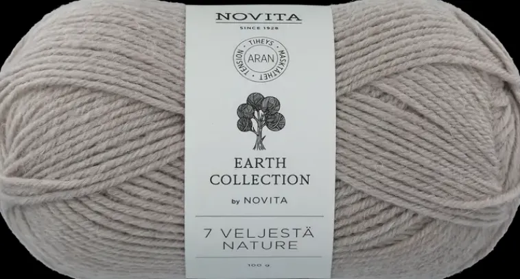 Novita Käsityötarvikkeet>Lanka 7 Veljesta Nature 100G 058