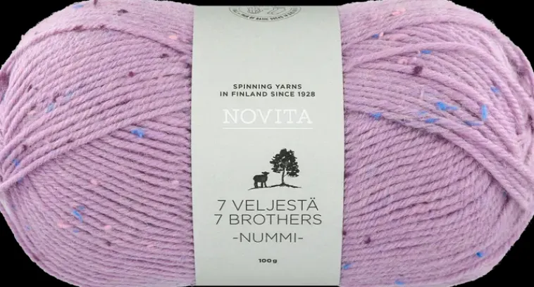 Novita Käsityötarvikkeet>Lanka 7 Veljesta Nummi 100 G Vapaus 951
