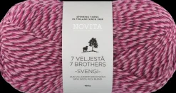 Novita Käsityötarvikkeet>Lanka 7 Veljesta Svengi 100G Mehujaa 8131