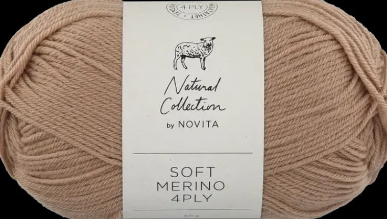 Novita Käsityötarvikkeet>Lanka Soft Merino 4 Ply 50 G Sarkka 618