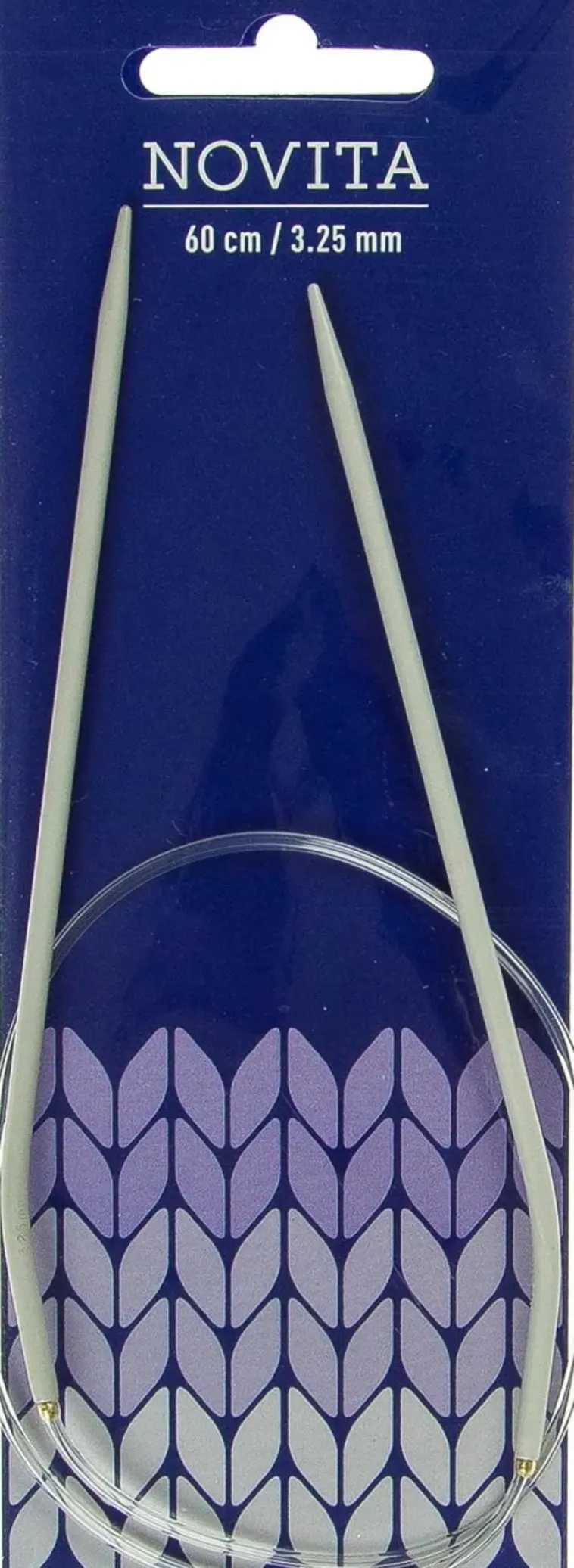 Novita Käsityötarvikkeet>Pyoropuikko 60Cm - 3,25 Mm Harmaa