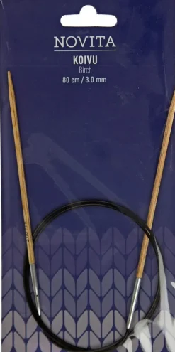 Novita Käsityötarvikkeet>Pyoropuikko Koivu 80Cm - 3Mm