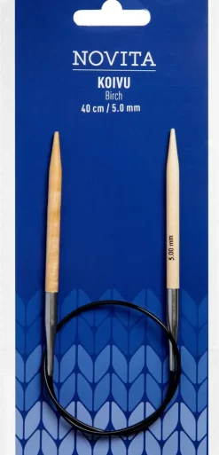 Novita Käsityötarvikkeet>Pyoropuikko Koivu 40Cm - 5 Mm